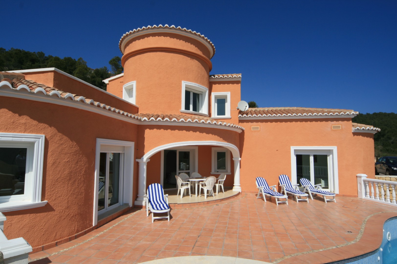 Villa tradicional Española con vistas al ar en Venta en Sol de L'Est, Jávea