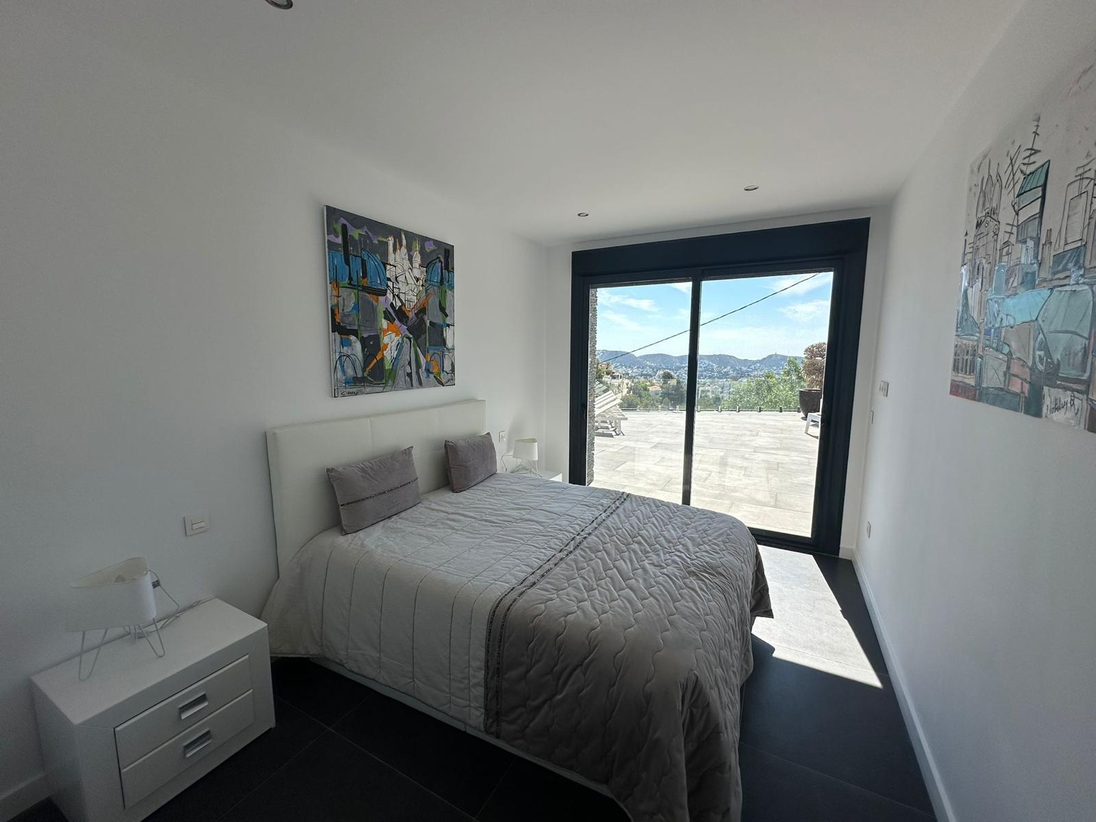Moderne, neu gebaute Villa mit Meerblick zu verkaufen in Benimeit, Moraira