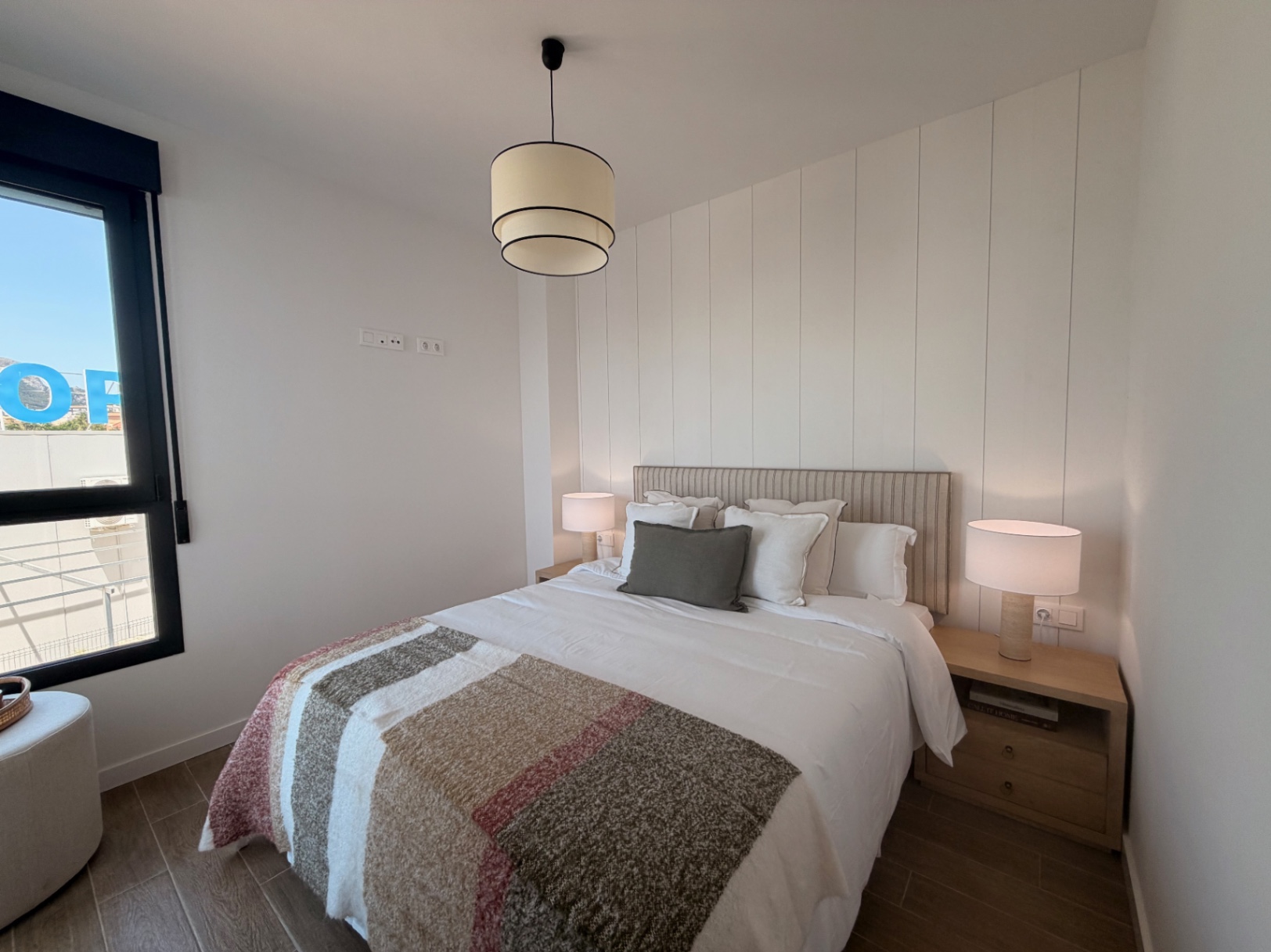 Newly built apartments under construction in Calpe