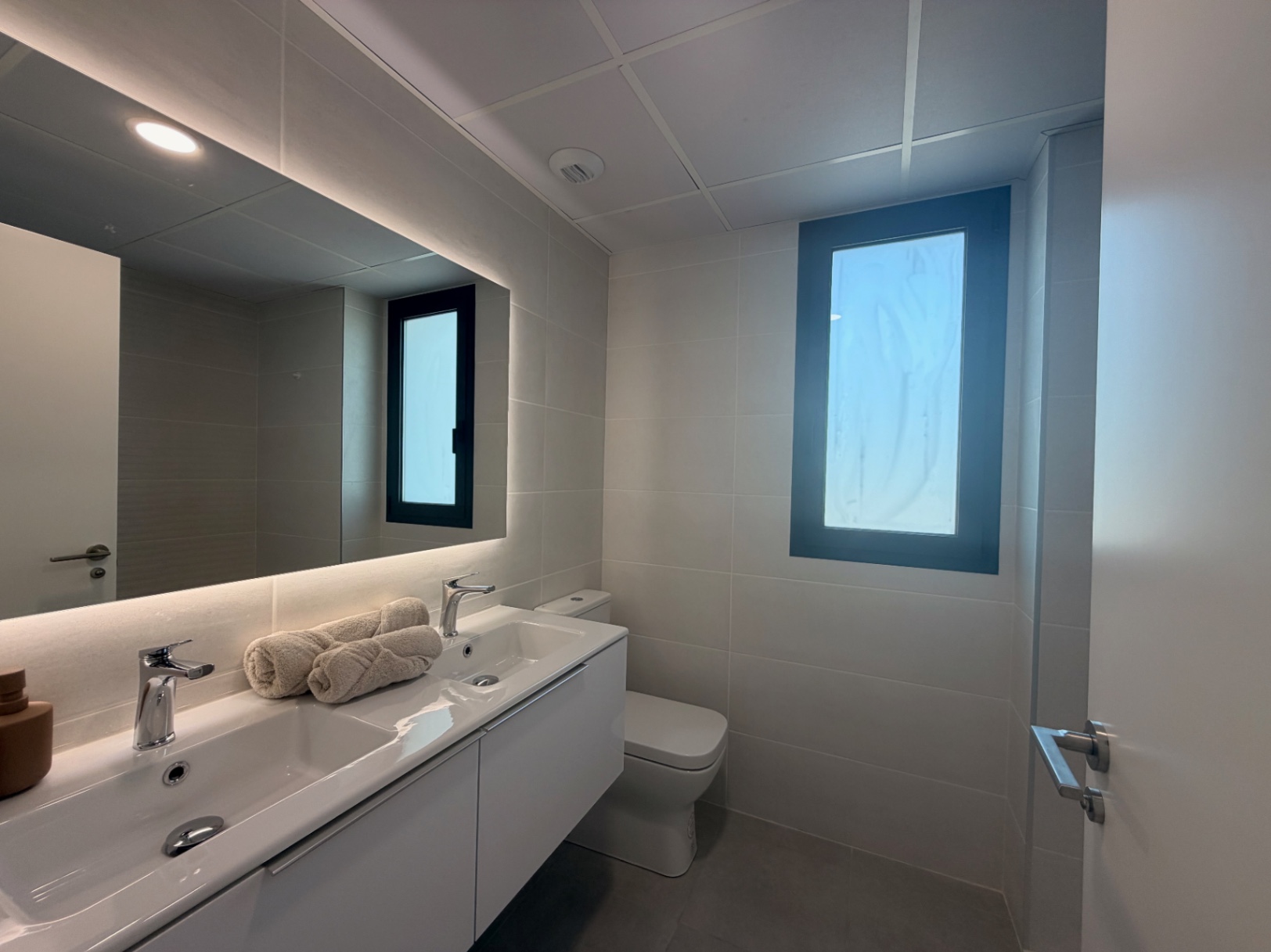 Newly built apartments under construction in Calpe