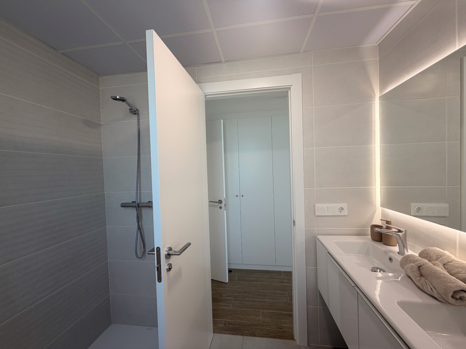 Newly built apartments under construction in Calpe