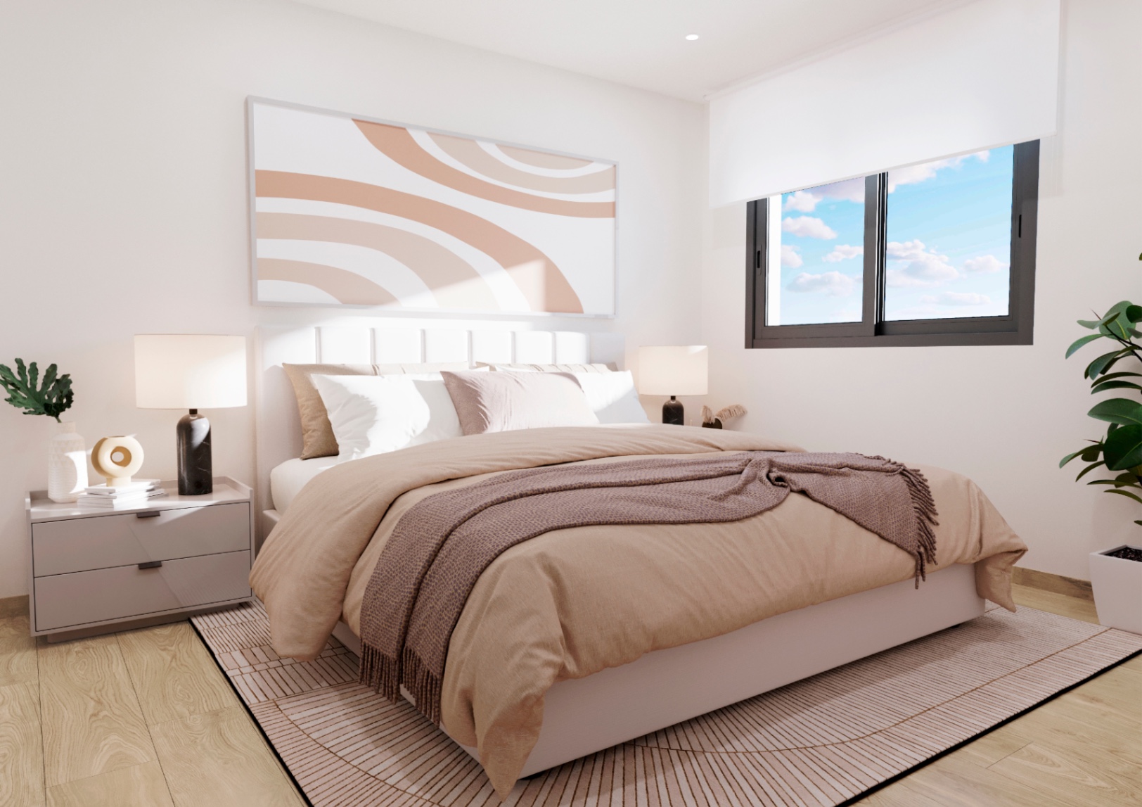 New construction apartments for sale under construction close to the beach in Calpe