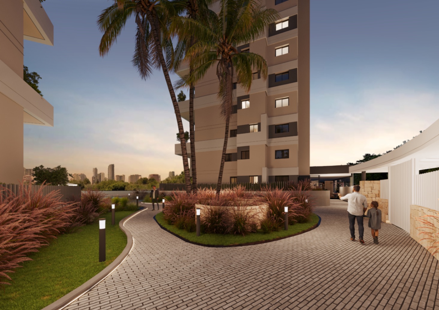 New construction apartments for sale under construction close to the beach in Calpe