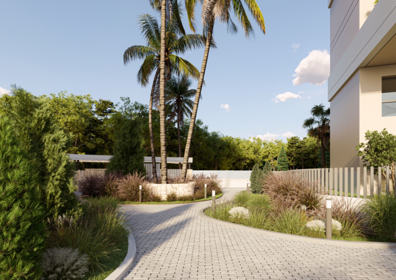 New construction apartments for sale under construction close to the beach in Calpe