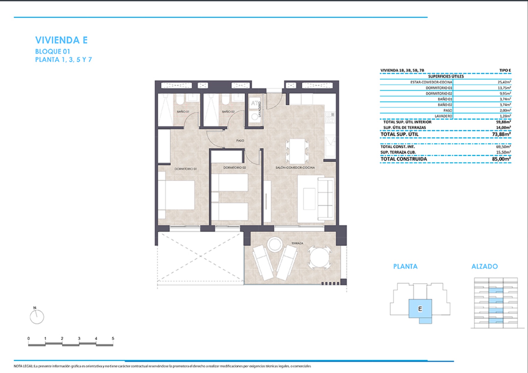 New construction apartments for sale under construction close to the beach in Calpe