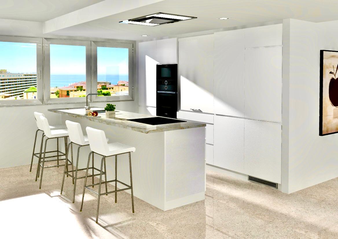 Apartamentos de nueva construcción de lujo en venta en Calpe, cerca de la playa Arenal-Bol.