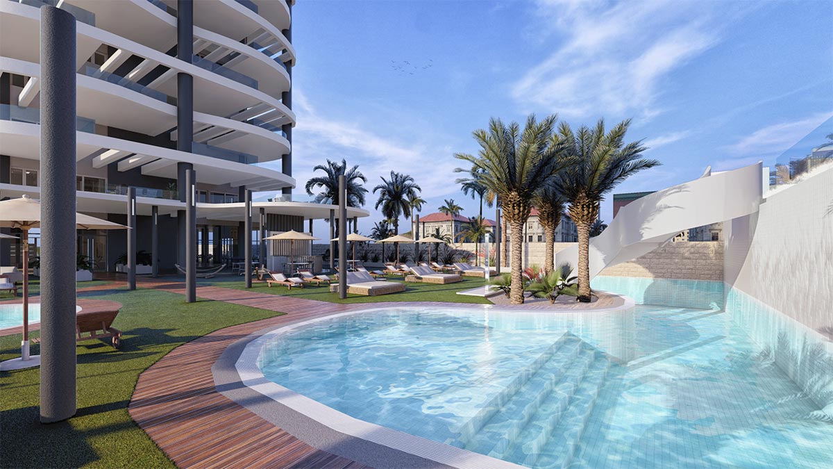 Apartamentos de nueva construcción de lujo en venta en Calpe, cerca de la playa Arenal-Bol.
