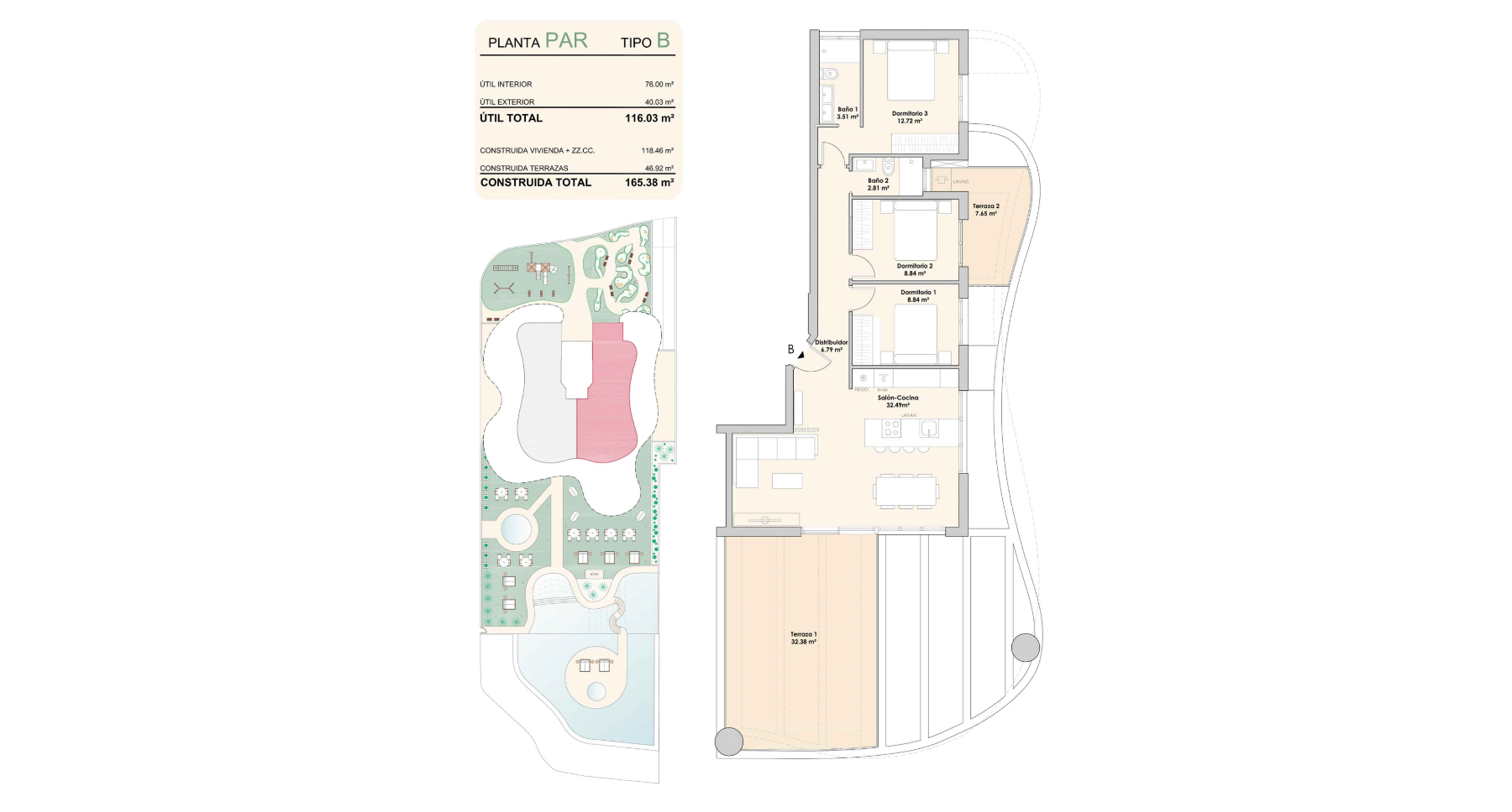 Apartamentos de nueva construcción de lujo en venta en Calpe, cerca de la playa Arenal-Bol.