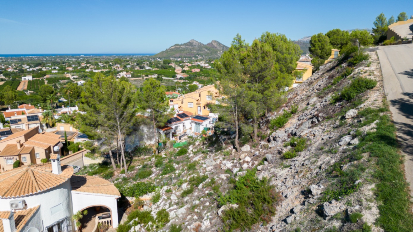 Proyecto para una villa de nueva construcción con vistas al mar en Monte Solana, Pedreguer