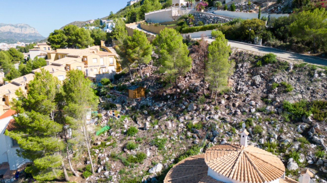 Proyecto para una villa de nueva construcción con vistas al mar en Monte Solana, Pedreguer