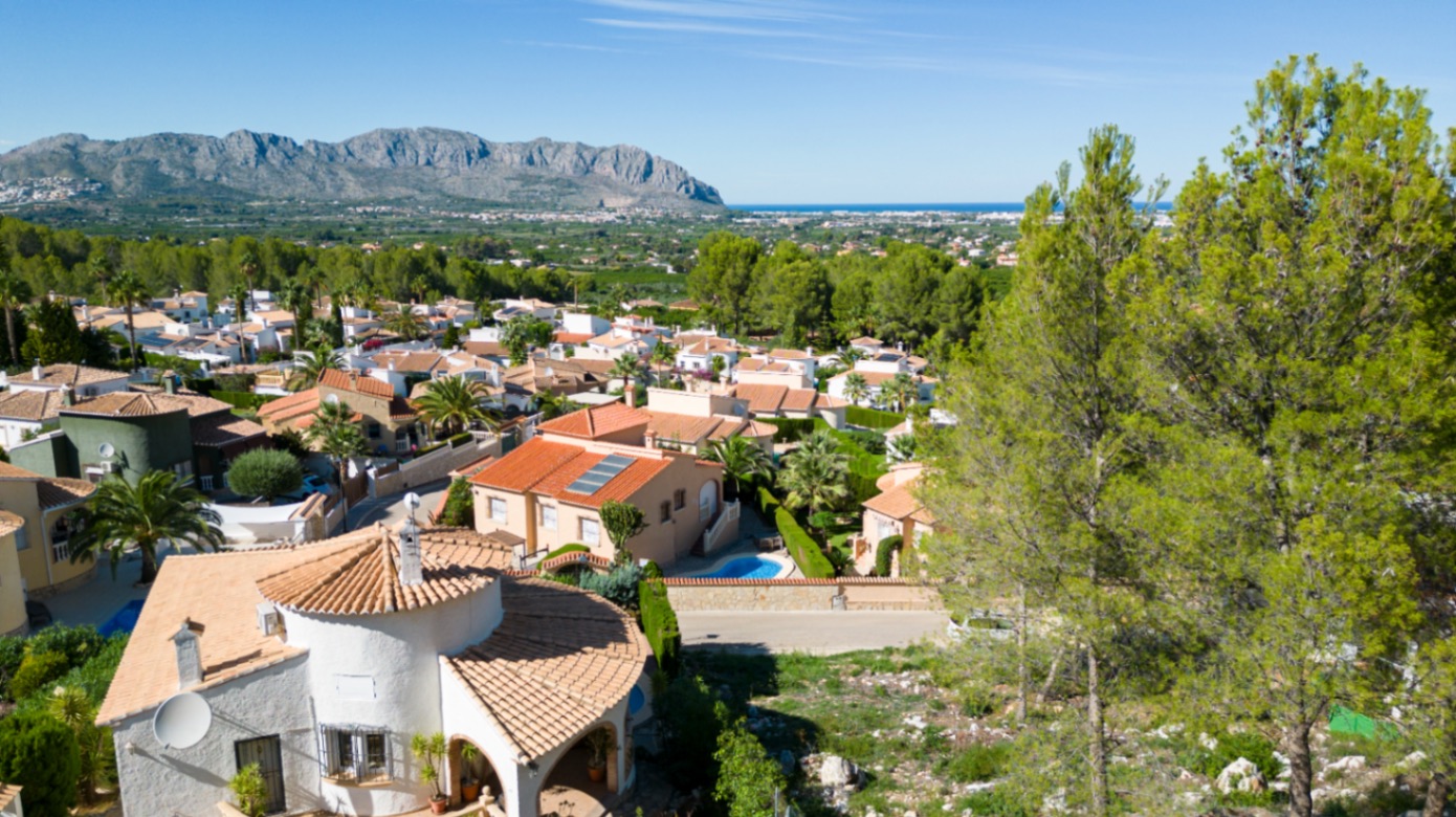 Proyecto para una villa de nueva construcción con vistas al mar en Monte Solana, Pedreguer
