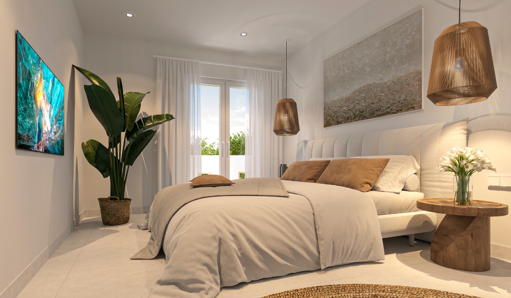 Proyecto para una villa de nueva construcción con vistas al mar en Monte Solana, Pedreguer