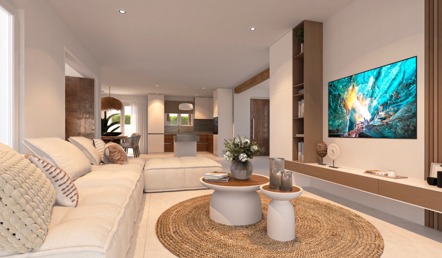 Proyecto para una villa de nueva construcción con vistas al mar en Monte Solana, Pedreguer